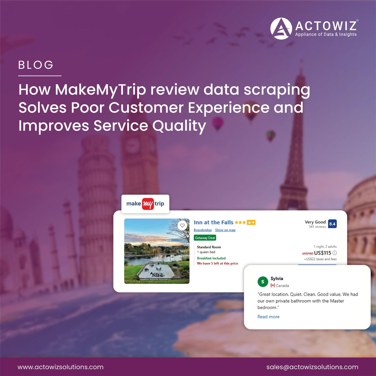 actowizsolution's tweet image. ✈️📊 MakeMyTrip Review Intelligence — Turning Customer Feedback into Better Travel Experiences

Learn More &amp;gt;&amp;gt; actowizsolutions.com/makemytrip-cus…

#SentimentAnalysis #MarketIntelligence #BusinessIntelligence #DataAnalytics #CustomerInsights #DataDriven #GrowthStrategy #ActowizSolutions