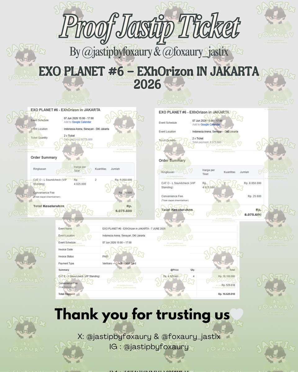 JASTIP 5SOS BTS JAKARTA✨ / MENTION AFTER DM tweet media