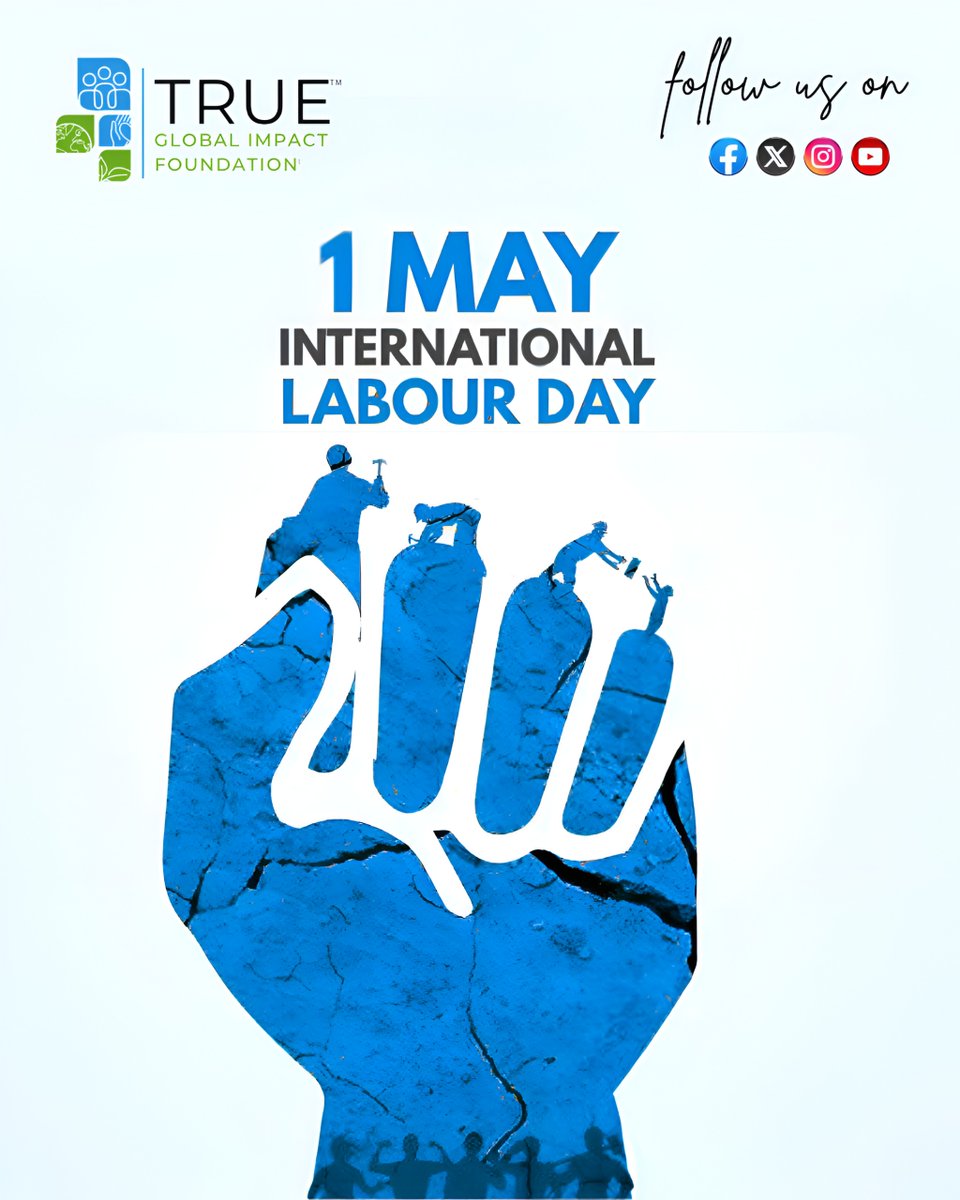 true_welfare's tweet photo. On Labour Day, we celebrate hard work, teamwork, and dedication.
Every effort counts, and together we grow stronger.
Wishing you a motivating Labour Day.

#LabourDay #TeamSpirit #TogetherWeGrow #TGIF https://t.co/sTWR11L54s