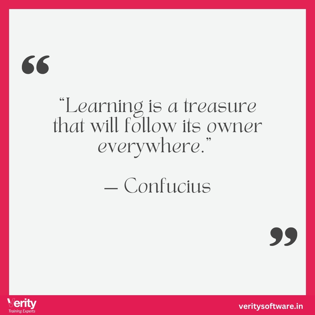 verity_software's tweet photo. Knowledge is a lifelong asset that stays with you wherever you go, shaping every step of your journey.

#VeritySoftware #TrainingExperts https://t.co/8llL6WUJWk