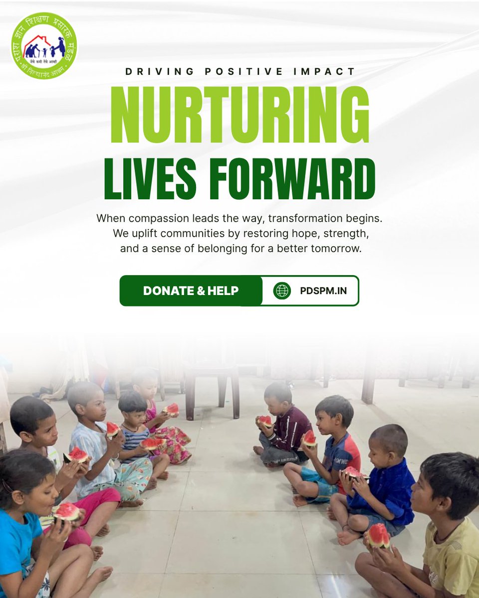 pdspm2009's tweet image. Nurturing lives, one smile at a time ❤️
Be part of the change.
Donate now at pdspm.com

#NGOIndia #Hope #ChildCare #DonateNow #Impact
