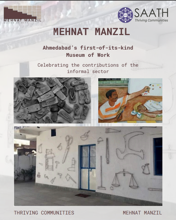 saathahmedabad's tweet image. #InternationalLabourDay
Let’s move beyond acknowledgement—towards visibility, dignity, and real change.
Mehnat Manzil invites us to pause, reflect, and rethink.
Because the question isn’t just what we see—
it’s what we choose to do differently.
 #MehnatManzil #InformalSector