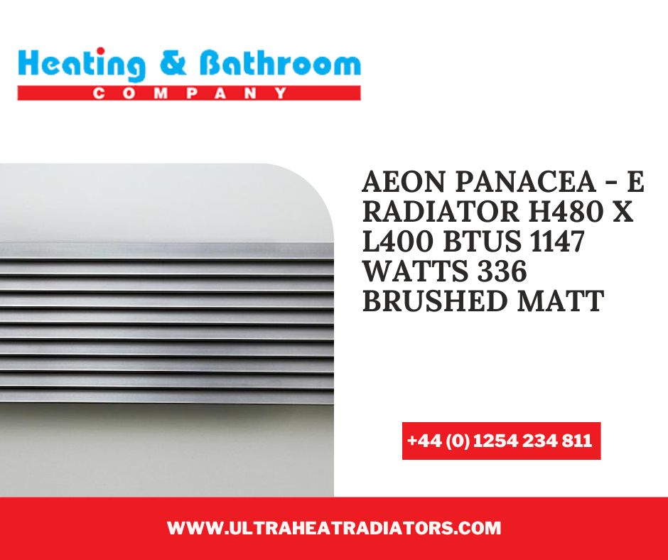 ultraheatuk's tweet image. Ultraheat Radiators | Aeon Panacea E Brushed #Mat - #Aeon #Panacea - E #Radiator H480 X L400 #Btus 1147 #Watts 336 #Brushed #Matt!!!

#UltraheatRadiators #UltraheatPlanal #UltraheatCompact #UltraheatTrojan

Visit - ultraheatradiators.com

Or

Quick Call - 01254 234811