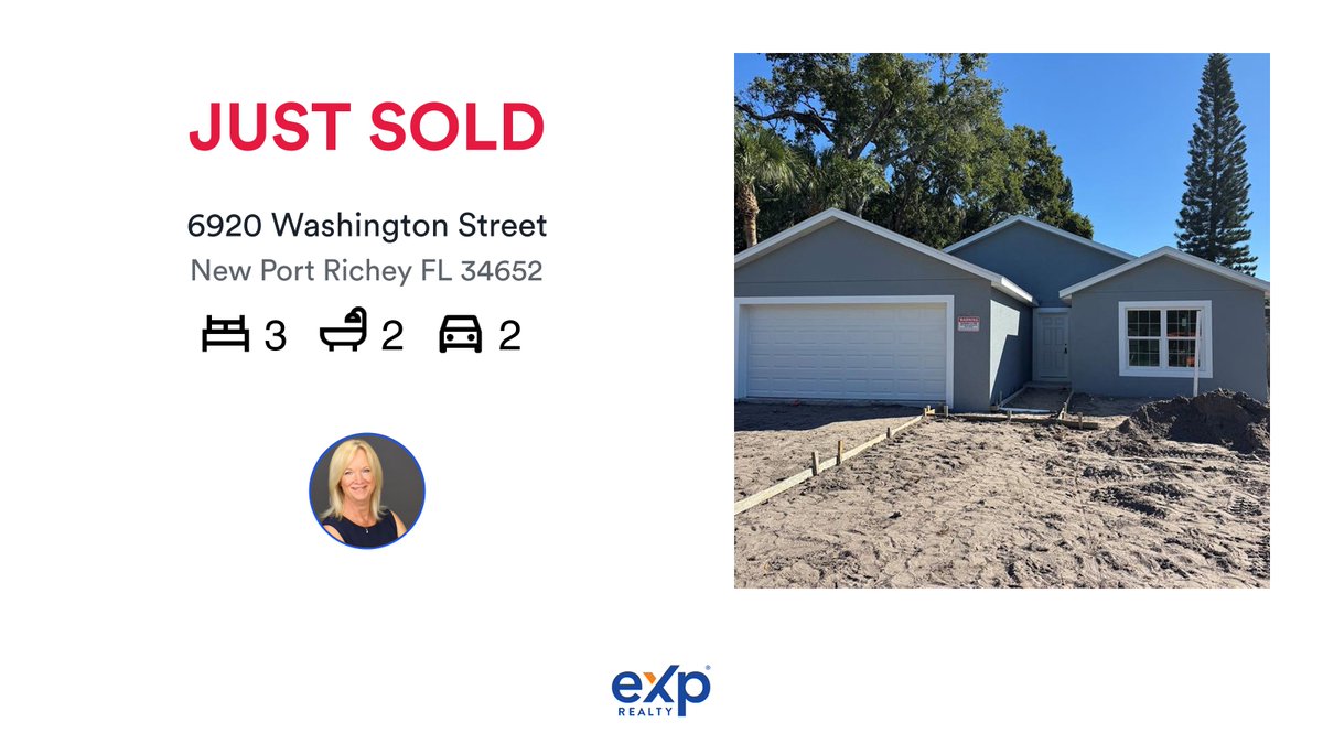 nancyjcross's tweet photo. 🛌 3 🛀 2 🚘 2
📍 6920 Washington Street, New Port Richey, FL, 34652

My latest sale on RateMyAgent.
Salesperson SL3030945

...
#ratemyagent #realestate https://t.co/Ojwppqh1C8
