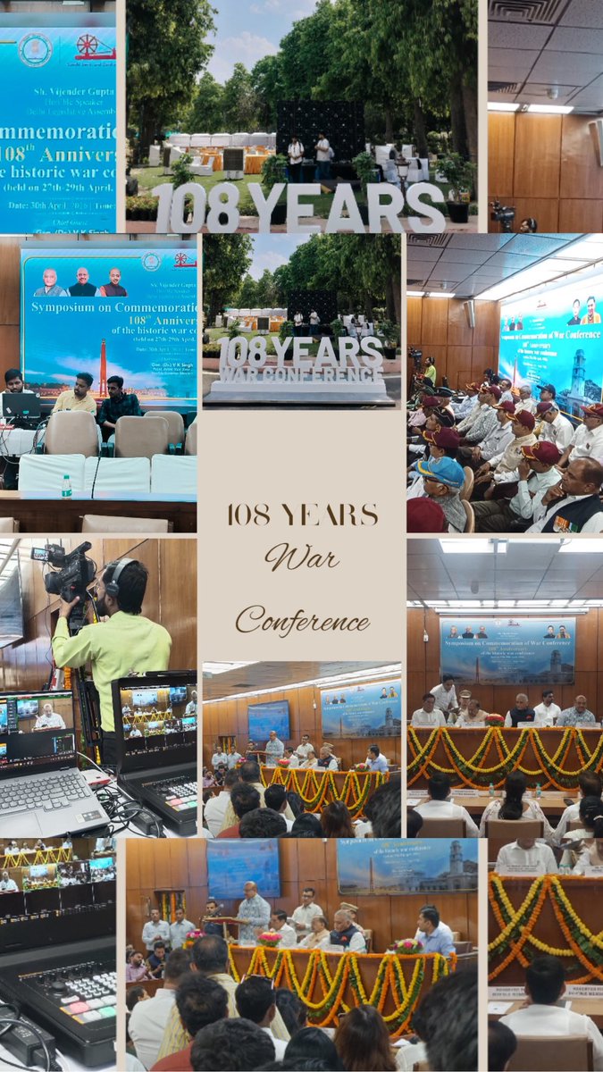 TeleprompterSo2's tweet image. War Conference Symposium live streamed with 4-camera multi setup across platforms.

📞 +91 99719 17945
🌐 telepromptersolution.com

#LiveStreaming #Event #India