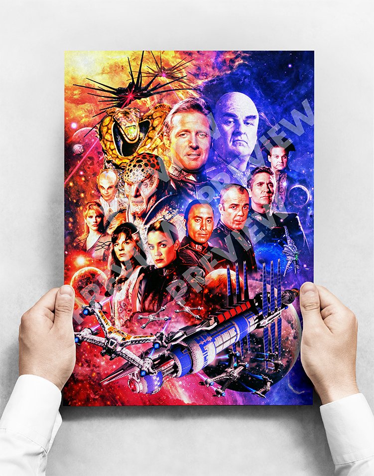 TheZeroRoomLtd's tweet photo. Babylon 5: Legacy of the Stars - Sci-Fi Poster
https://t.co/UVcWqlrDf4
Step into the epic universe of Babylon 5 with this stunning, high-quality poster featuring iconic characters and the breathtaking space battles that define this legendary sci-fi series. From the heroic Captain Sheridan to the enigmatic Delenn, this artwork brings the intricate political drama, unforgettable alien races, and thrilling adventures to life. Set against the backdrop of vibrant interstellar nebulae, this collectible print celebrates the diversity and complexity of the Babylon 5 universe, making it a must-have for any true fan of the show. Perfect for framing in a home theater, office, or geek den.
#Babylon5 #SciFiArt #VintagePoster #SpaceOpera #SFCollectibles