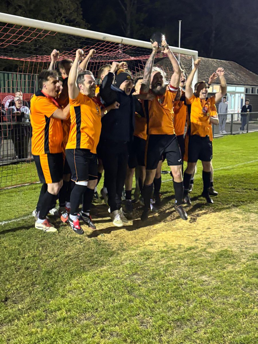 WestSussexFL's tweet photo. Congratulations to East Dean on their 2-1 Bareham Trophy Final win over Bognor Rovers on Wednesday night🏆

Thank you to everyone who came along! https://t.co/4fvmRgFklb