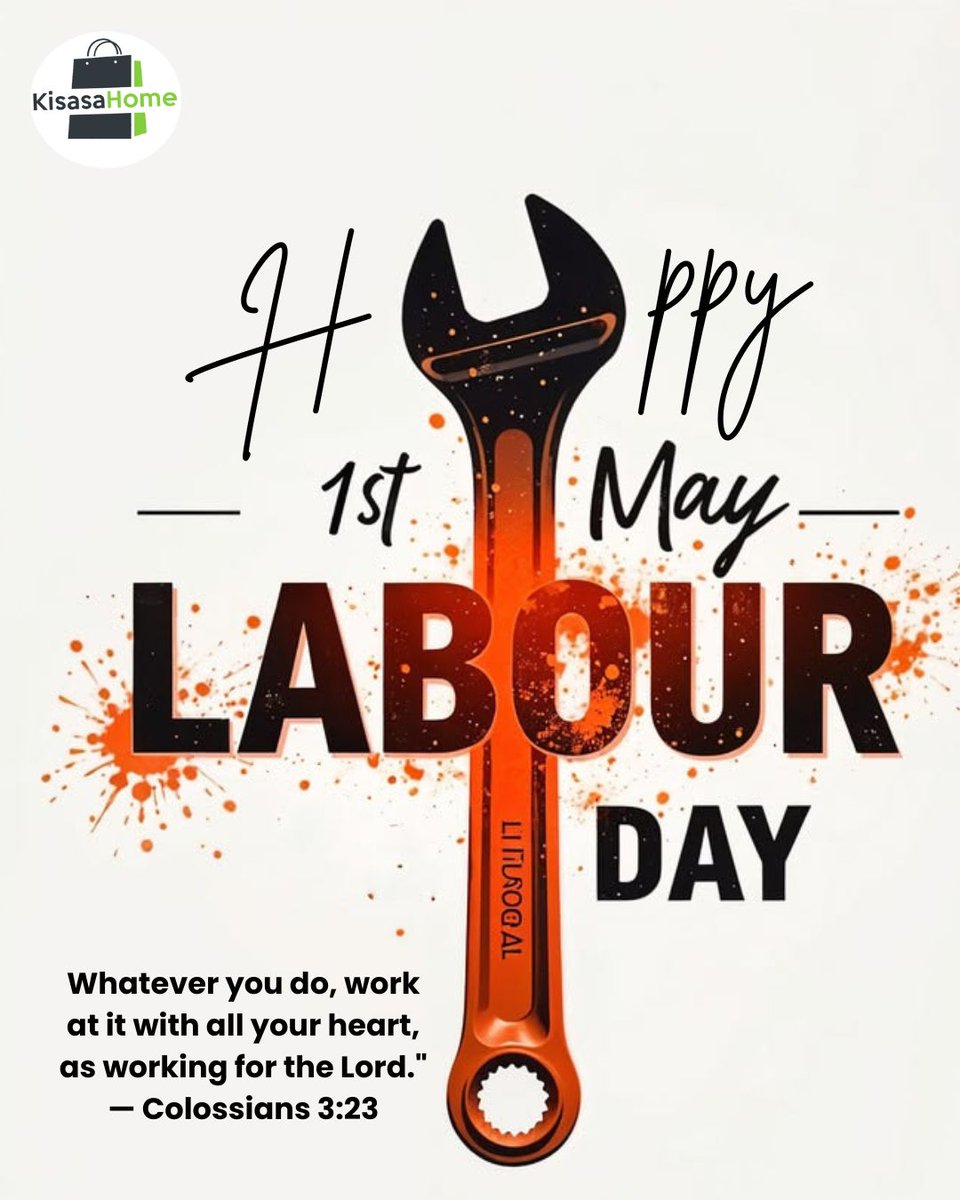 Happy Labour Day, Kenya 🇰🇪
"Whatever you do, work at it with all your heart, as working for the Lord." — Colossians 3:23
To every hardworking Kenyan — we celebrate you today. #CabinetReshuffle Somalia #SafinaForHomaBay #SautiZaWananchi