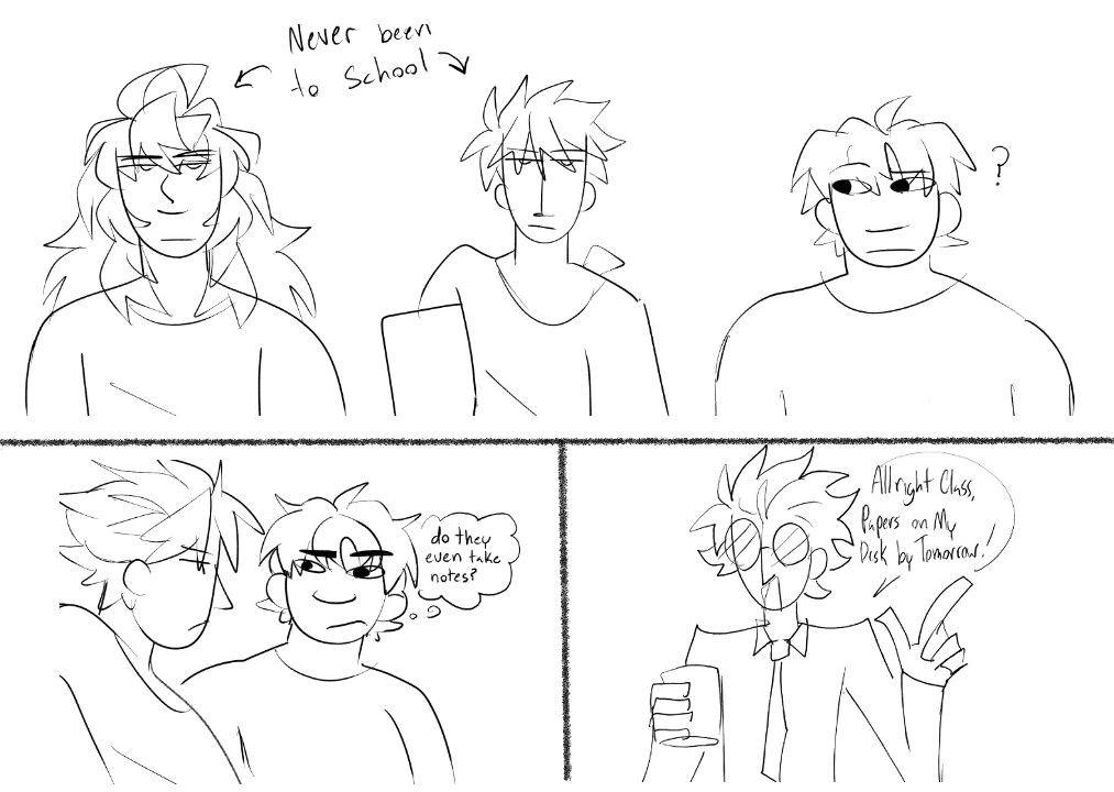 BasicallyTravus's tweet image. I remembered that the branwens haven't gone to school before, i think they might be illiterate #rwby