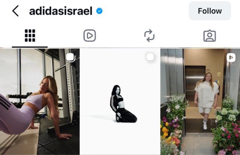 Your fav did a whole campaign for adidas israel who are you fooling