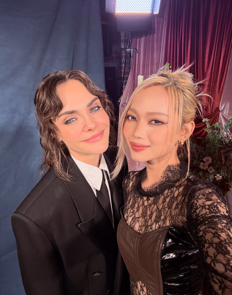 Cara Delevingne and BINI Gwen