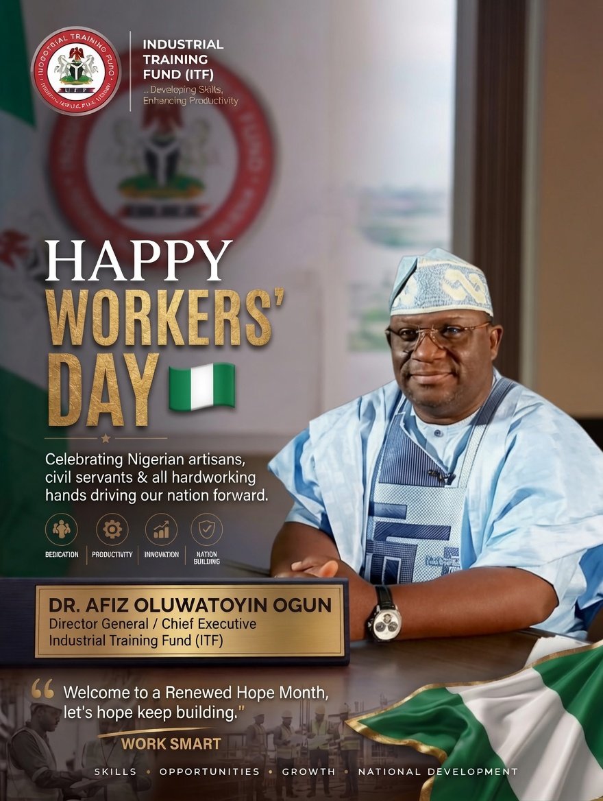 Dr Afiz Oluwatoyin Ogun DG/CE ITF tweet media