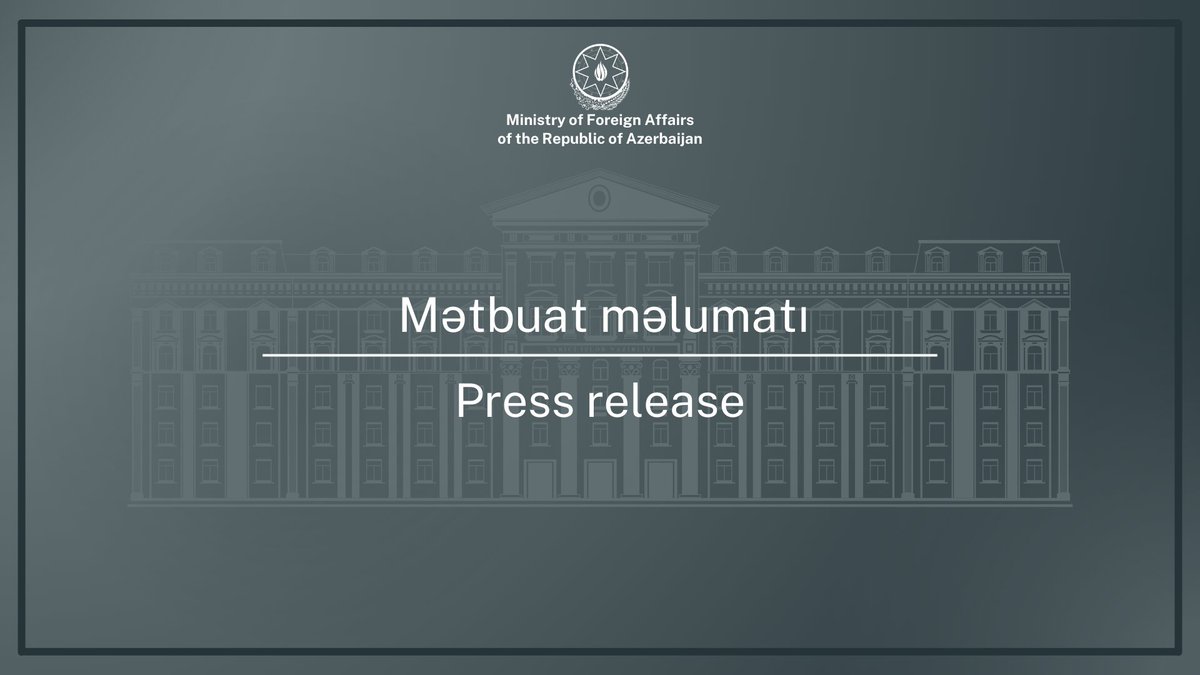 MFA Azerbaijan 🇦🇿 tweet media