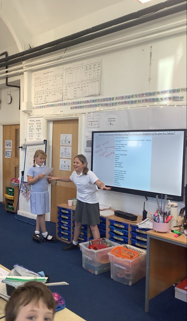 SAPSOtters's tweet image. In #reading this week we had another go at exploring the vocabulary and thinking about how we can use our bodies and our voices to perform another poem.