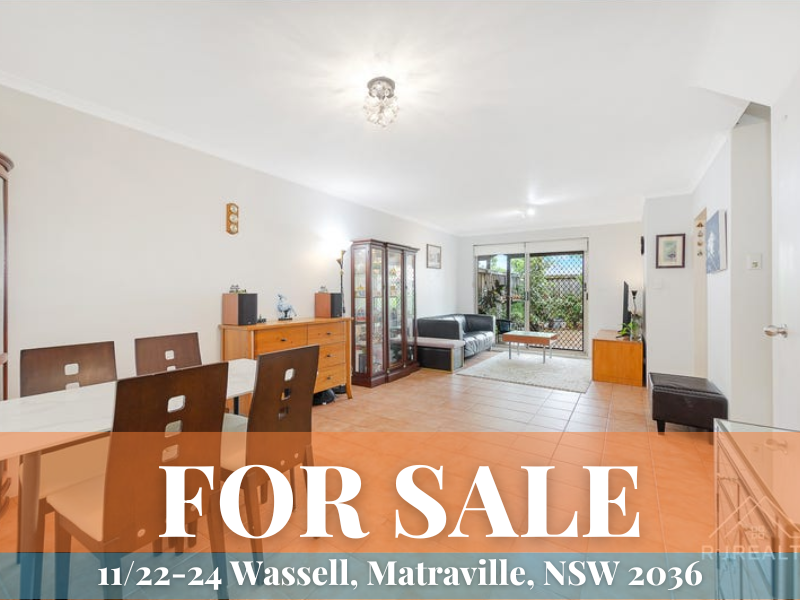 RnJRealtySydney's tweet image. Motivated vendor!

3-bed, 2-level townhouse in Matraville with 2.5 baths + double parking. Low-maintenance living in a prime Eastern Suburbs location—close to parks, shops &amp;amp; the beach.

📍 11/22–24 Wassell St
👉 Enquire now
#SydneyProperty #Matraville #ForSale #RnJRealty