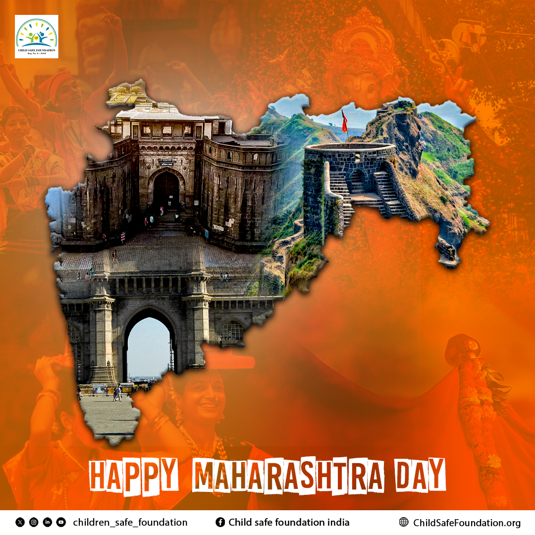 childsafefound1's tweet image. महाराष्ट्र दिनाच्या हार्दिक शुभेच्छा!

#ChildSafeFoundation #NGOIndia
#Maharashtraday #InfraManDevaBhau
