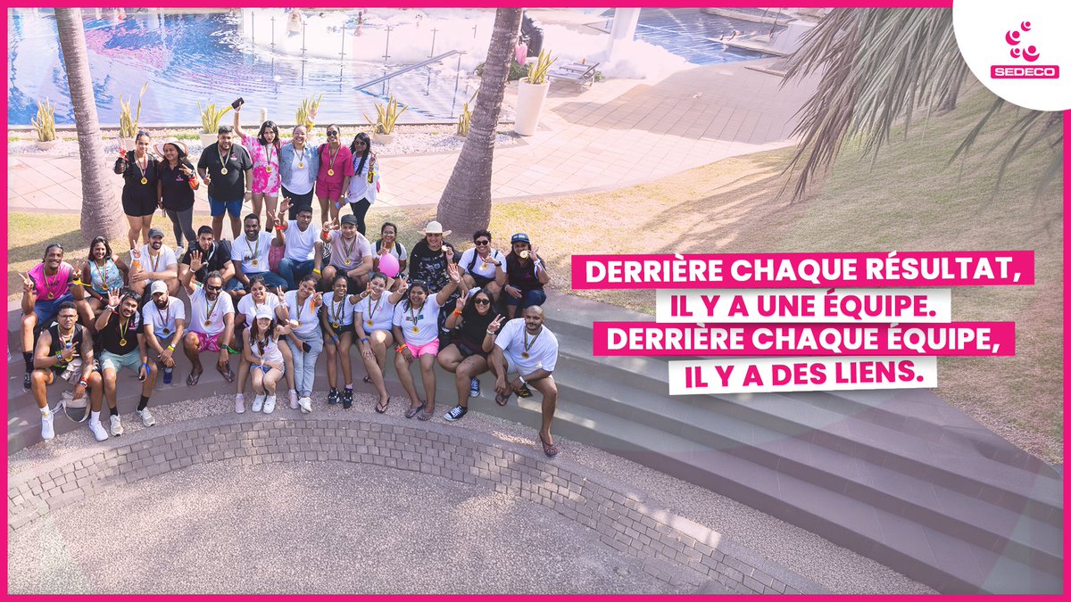 SEDECOLtee's tweet image. Le travail, ce n’est pas que des objectifs.
C’est aussi des équipes, des liens et des moments partagés 🤝

Notre #TeamBuilding le rappelle : une équipe soudée fait toute la différence.