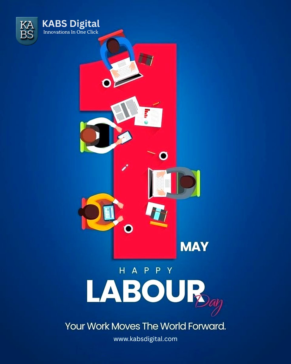 KabsDigital's tweet photo. Honoring the hands and minds that keep the world moving. 
This Labour Day, we celebrate dedication, resilience, and every worker shaping a brighter future. https://t.co/jsI2vvs0KZ