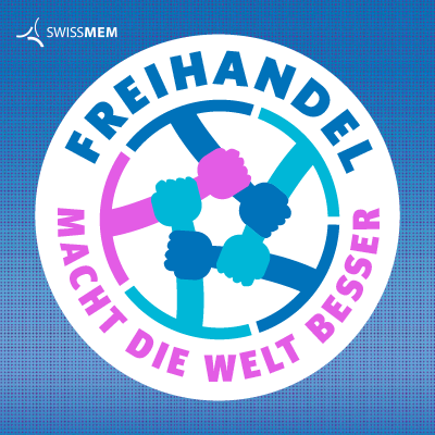swissmem's tweet photo. Freihandel macht die Welt besser. Und das will Swissmem aufzeigen.  

Freihandel ist weit mehr als der Abbau von Zöllen: Freihandel schafft Chancen, Perspektiven und Stabilität – nicht nur für die Schweiz, sondern auch für Menschen, Unternehmen und Regionen in unseren Partnerländern.

Freihandelsabkommen ermöglichen konkrete Verbesserungen: besseren Zugang zu Märkten für die beteiligten Nationen, mehr Investitionssicherheit, klarere Regeln, Transfer von Wissen und Technologien sowie neue Perspektiven vor Ort.
#freihandel
Besucht unsere Kampagnen-Webseite und herzlichen Dank für die Unterstützung!
https://t.co/ofcyUXWNJV