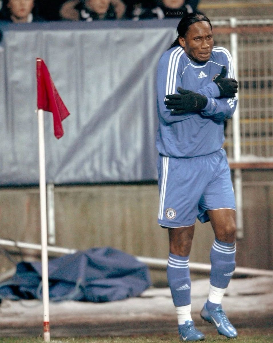 FootyTimeless's tweet photo. Didier Drogba. 🔙✨🥶 https://t.co/l3Jz5x6B4W