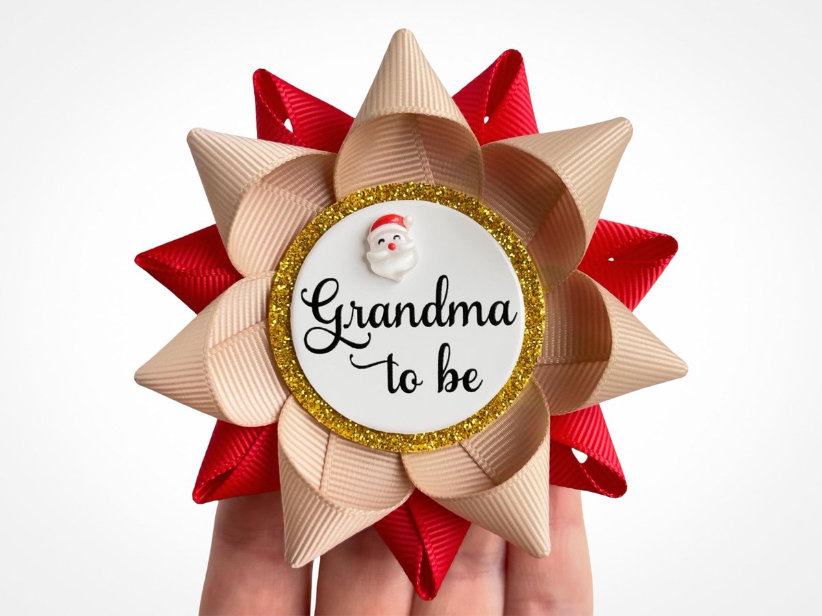 PPerceptions's tweet image. Christmas Baby Shower Pins with Santa Accent, Personalized Grandma to be Gift Santa Theme Baby Shower Favors in Tan and Red with Santa tuppu.net/9c82df26 #events #shopsmall #eventplanning #shopping #Etsyshop #babyshower #SantaThemeFavor