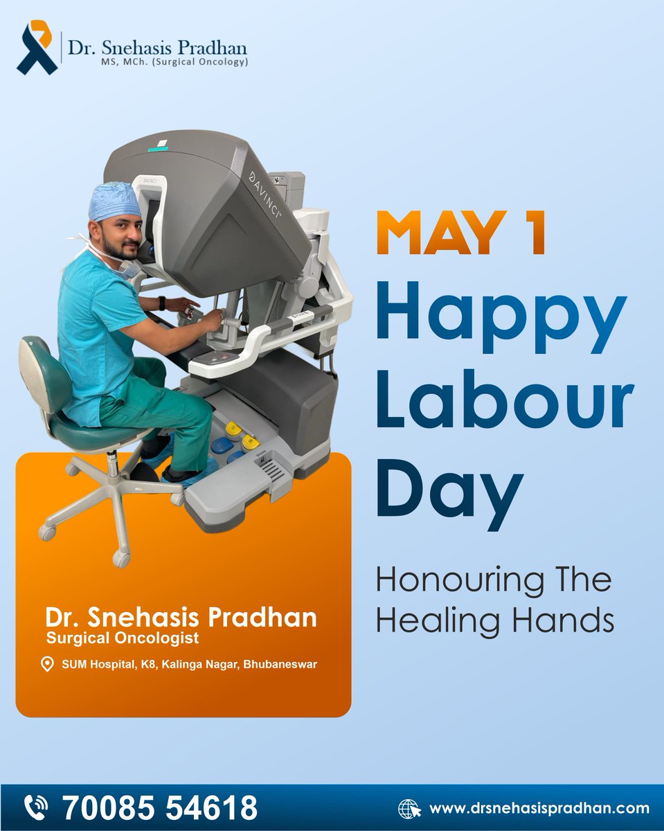 DrSnehasis_ofc's tweet image. Happy Labour Day to the real-life heroes who heal, care, and save lives every day. Your dedication never takes a break! 💙

#LabourDay #DoctorsLife #HealthcareHeroes #RespectDoctors #HealingHands