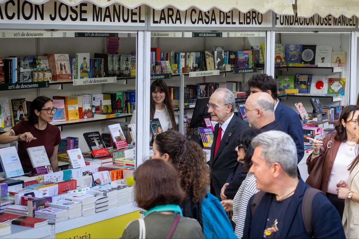 Feria del Libro de Málaga tweet media