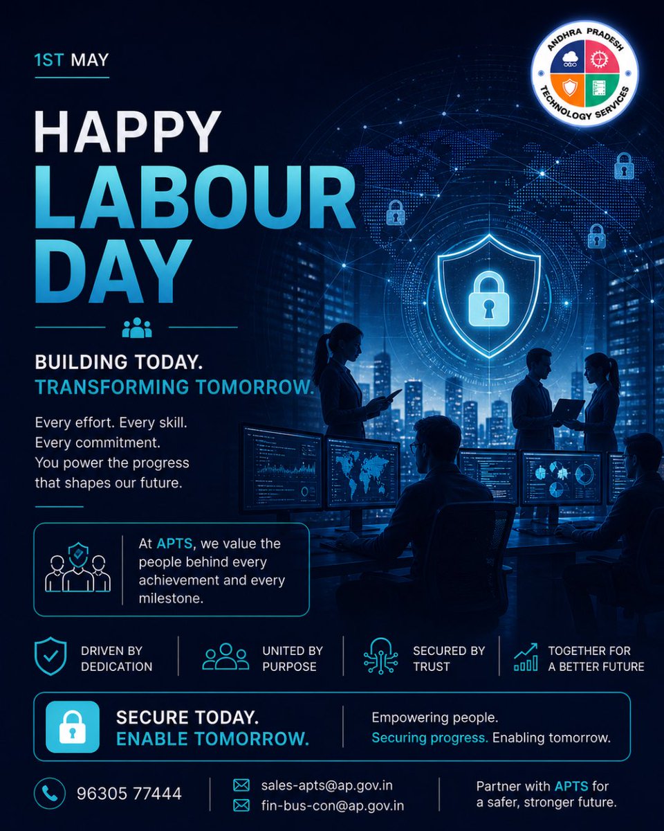 APTSOfficial's tweet image. The most critical work is often the least visible.

From system reliability to operational resilience, these efforts drive stability and trust. APTS recognizes those who safeguard digital operation.

Connect with APTS today.

#LabourDay #APTS #OperationalExcellence #CyberSecurity