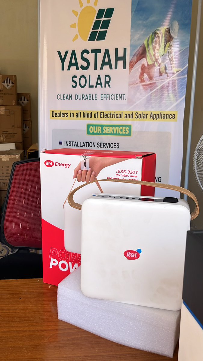 Yastahh's tweet image. Itel power go is available 08068004333 #solar #storage #kano