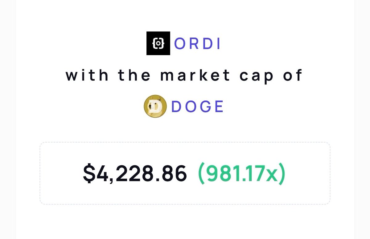 xoxtrackers's tweet photo. @czbinanceprd $ORDI Supercycle 🚀 https://t.co/UiEVXsasoo