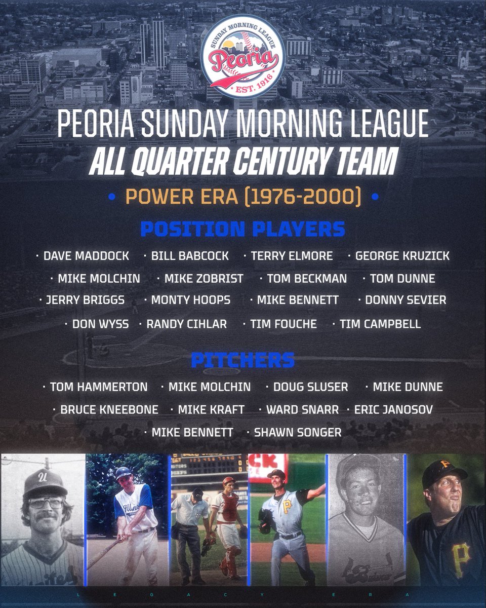 Peoria Sunday Morning League Baseball tweet media