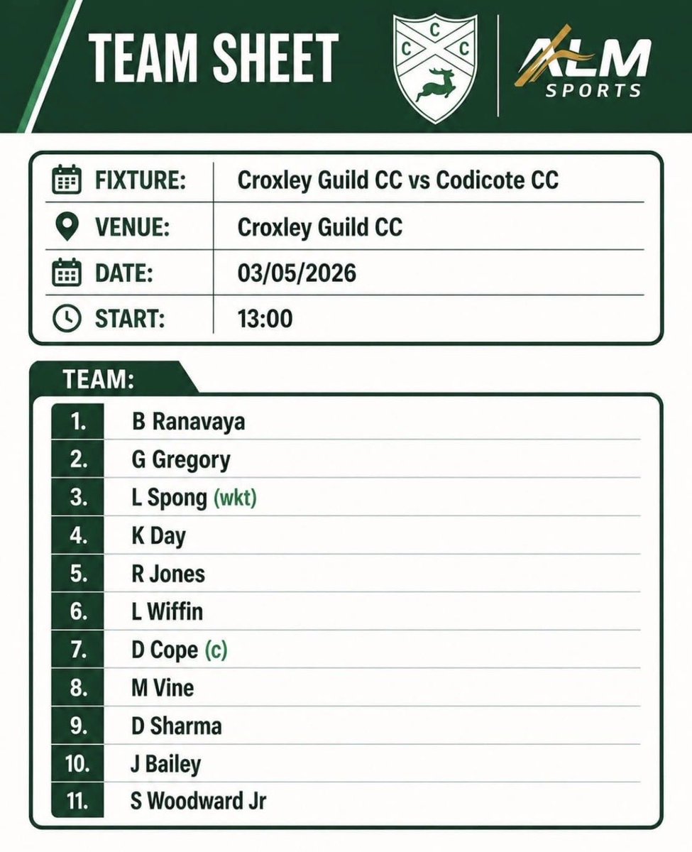 Codicote Cricket Club tweet media