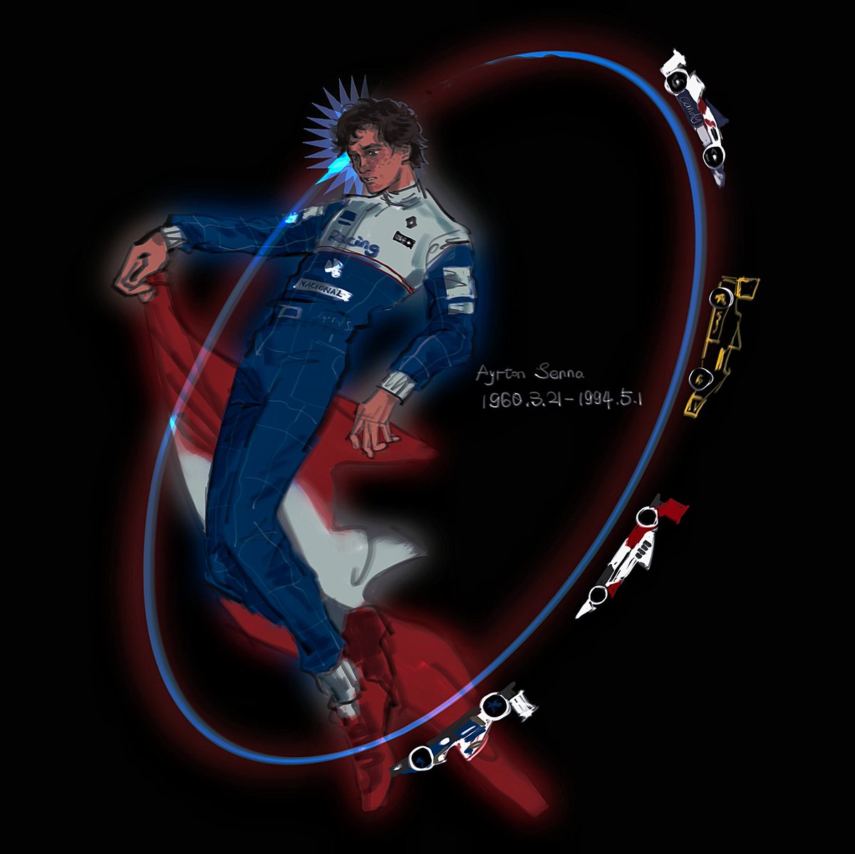 Happiness is a circuit
Ayrton Senna 1960.3.21-1994.5.1