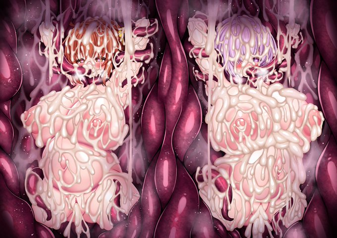 #5月になったのでフォロワーさんに自己紹介しようぜ どうも触手に絡めて全身ザーメンまみれにする人です
