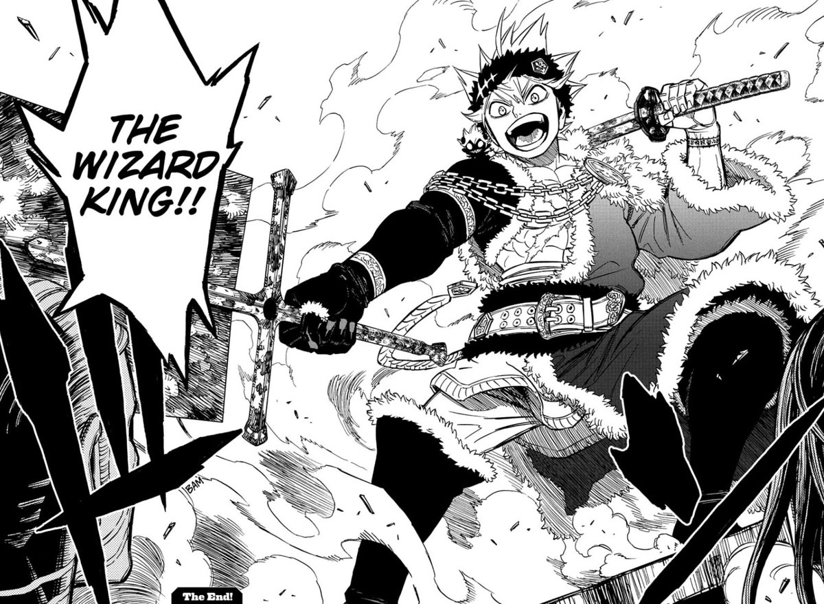 DxAce_Draws's tweet photo. It's hard to believe that after all these years, Black Clover has finally come to an end. 

I have been following this series since 2017 and, despite its ups and downs, have enjoyed every moment.  

Thank you Yuki Tabata for this amazing series. https://t.co/QkQaplUzFu