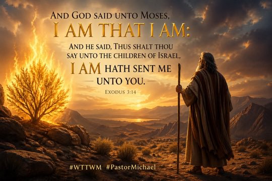 And God said unto Moses, I Am That I Am: and he said, Thus shalt thou say unto the children of Israel, I Am hath sent me unto you. Exodus 3:14 #truth #god #jesus #wttwm #backporchponderings