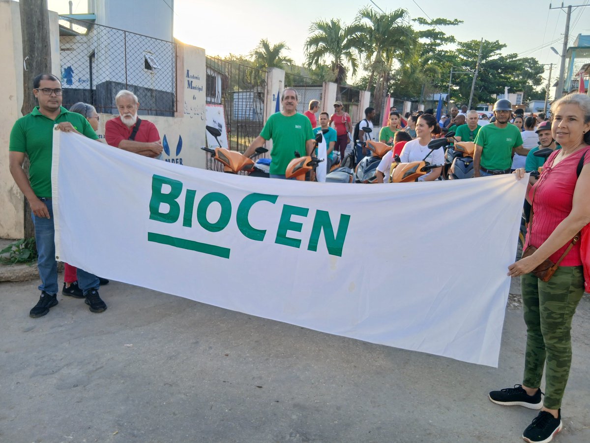 BIOCENCU's tweet photo. @BIOCENCU listo para el Desfile por el Día de los Trabajadores este #1Mayo. #LaPatriaSeDefiende https://t.co/lFF0ExKWZA
