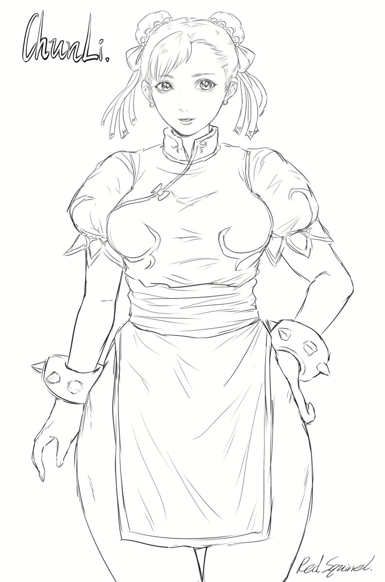 Red_Squirrel520's tweet image. #ChunLi #StreetFighter