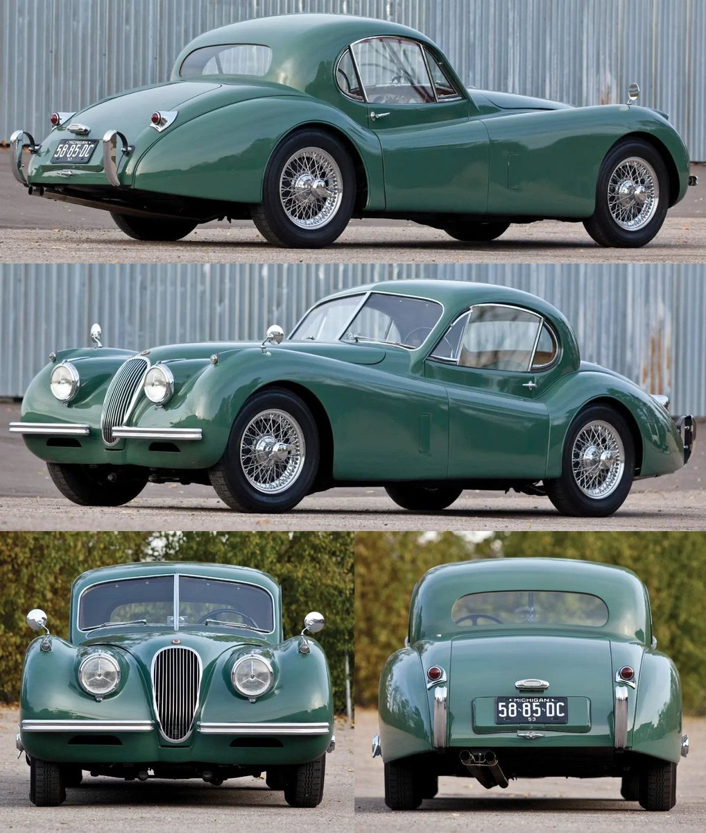 Paul26443656's tweet image. 1952 Jaguar XK 120 SE Fixed Head Coupe