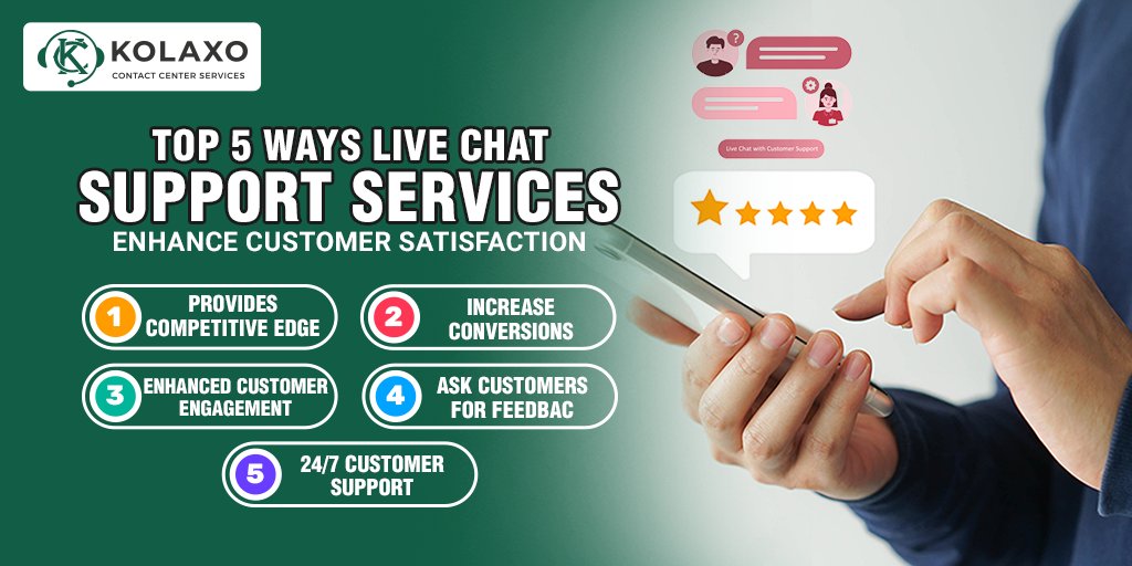 kolaxoccs's tweet image. Live chat support is no longer optional; it is essential. These 5 powerful ways prove why businesses that invest in it win every time. Want to stay ahead of the competition?

🔗 Read Our Blog: shorturl.at/hWlXQ

#kolaxocontactcenter #CallCenterSolutions #Customer #Business