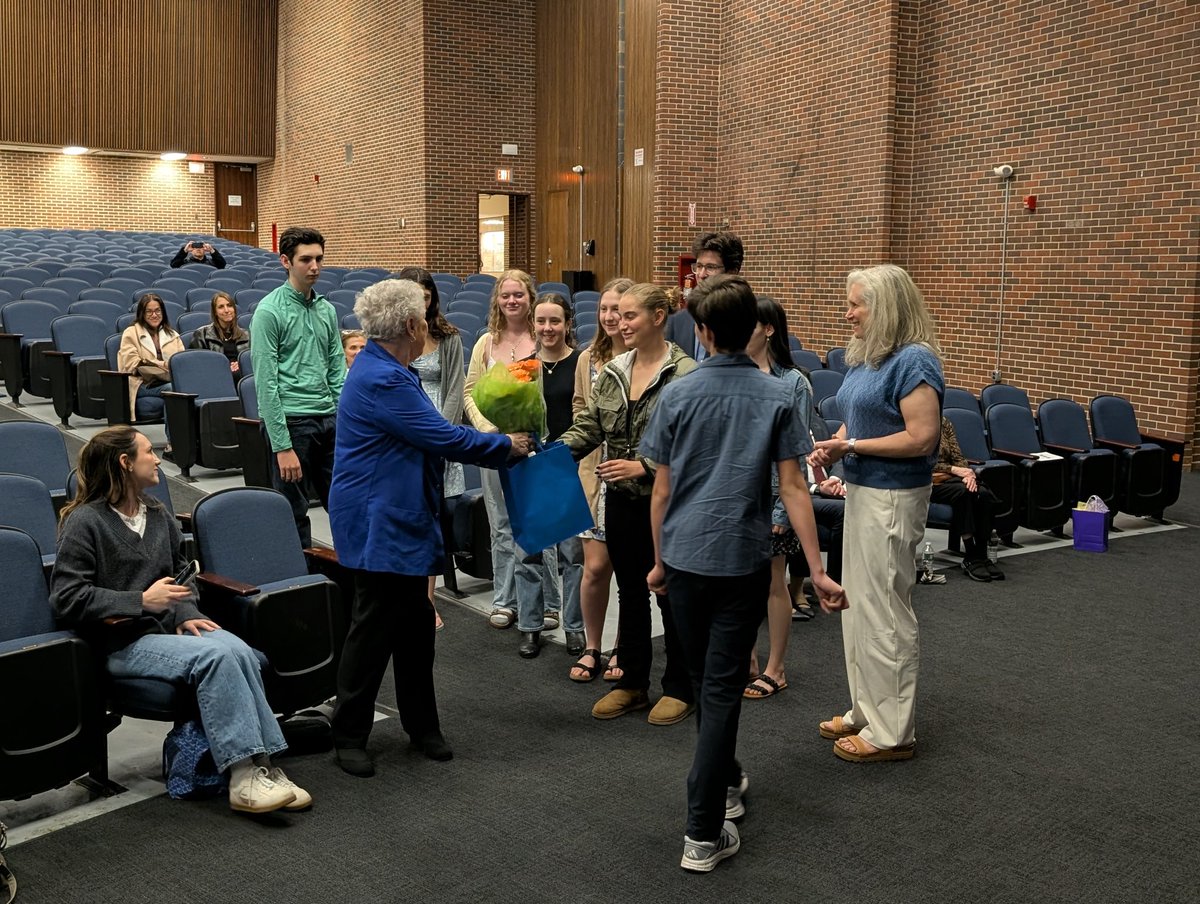 mpbaiocco's tweet photo. We had an incredible evening at @Clarkstown HS South for the premiere of "Names, Not Numbers" Our students preserved the stories of Holocaust survivors and highlighted the importance of history, empathy, and bearing witness. We are so proud of everyone involved! #NamesNotNumbers https://t.co/y59aVnnwof