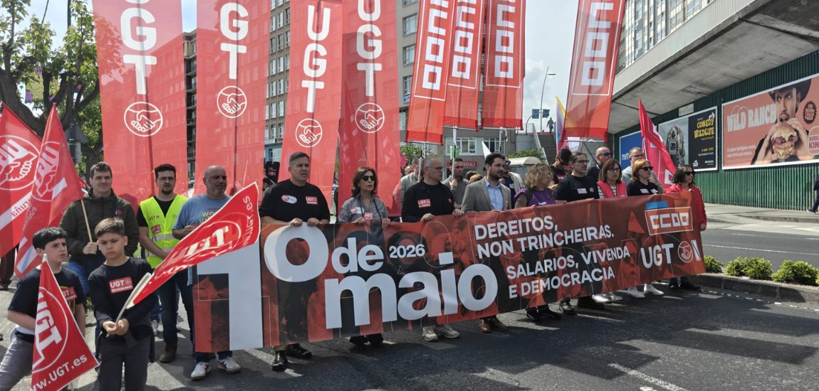 Miles de persoas mobilizáronse en Galicia para demandar mellores salarios, o reforzo dos servizos públicos, máis seguridade laboral, vivenda digna e paz

ugtgalicia.org/miles-de-perso…