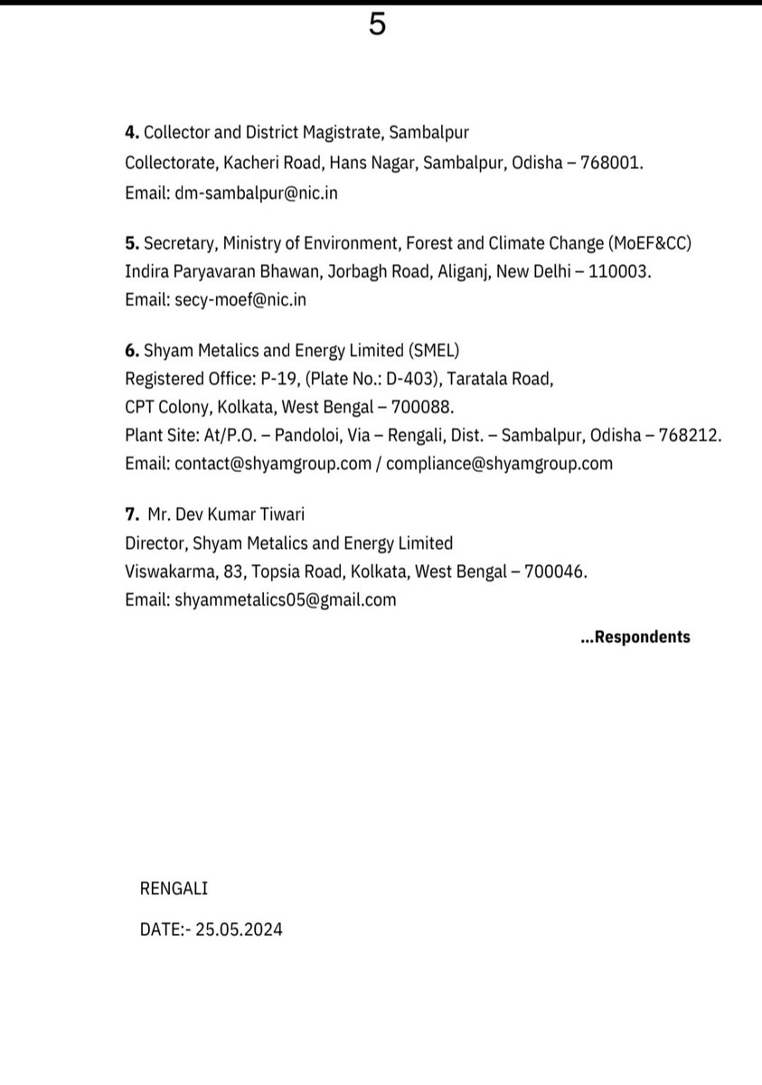 NBJPYouthClub's tweet photo. Draft complete for M/s Shyam Metalics and Energy Limited, Sambalpur regarding violation of green belt norms and environmental pollution. The green belt area this company illegally uses for iron ore fines storage.
@CPCB_OFFICIAL 
@DmSambalpur 
@ShyamMetalics 
@moefcc
@spcbOdisha https://t.co/m9yL06zQNi