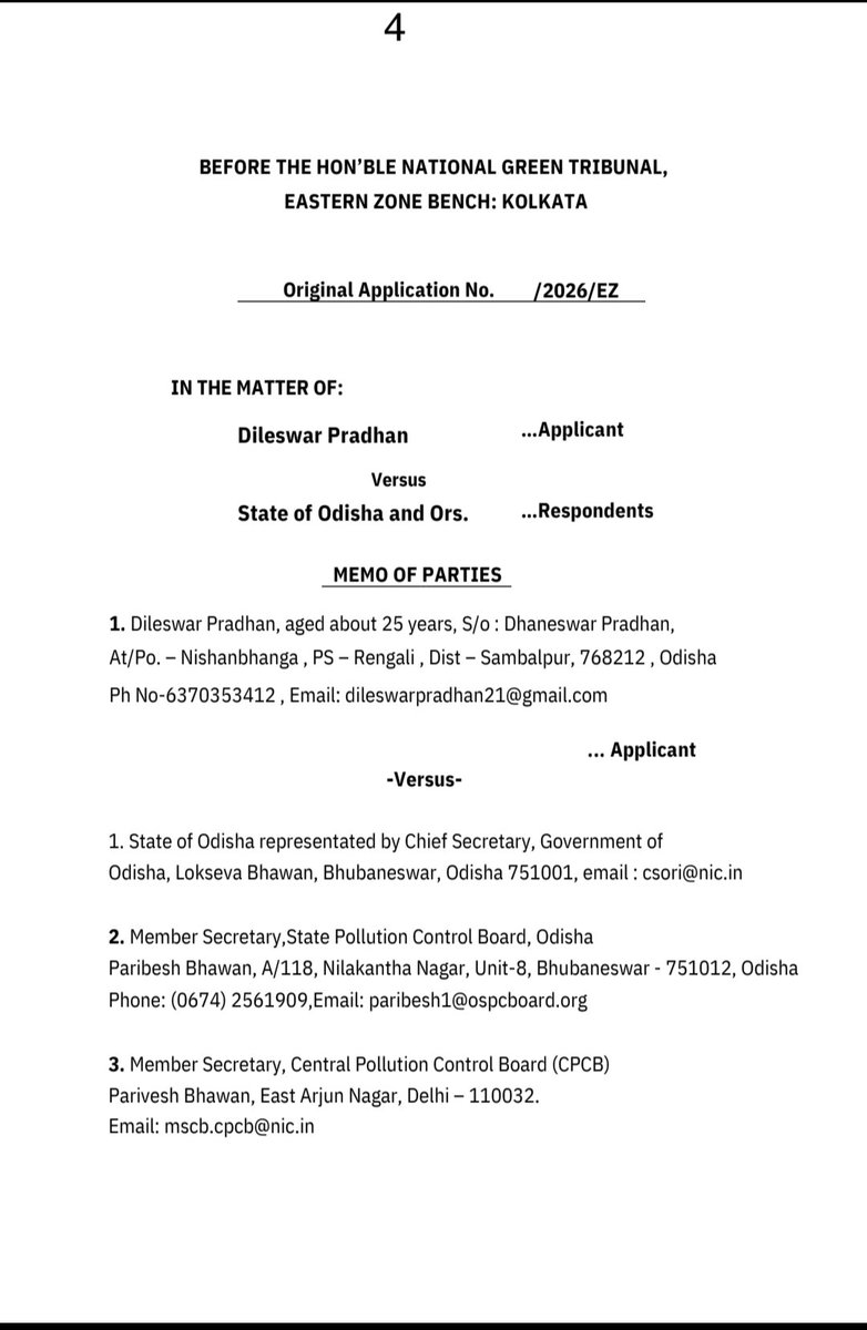 NBJPYouthClub's tweet photo. Draft complete for M/s Shyam Metalics and Energy Limited, Sambalpur regarding violation of green belt norms and environmental pollution. The green belt area this company illegally uses for iron ore fines storage.
@CPCB_OFFICIAL 
@DmSambalpur 
@ShyamMetalics 
@moefcc
@spcbOdisha https://t.co/m9yL06zQNi