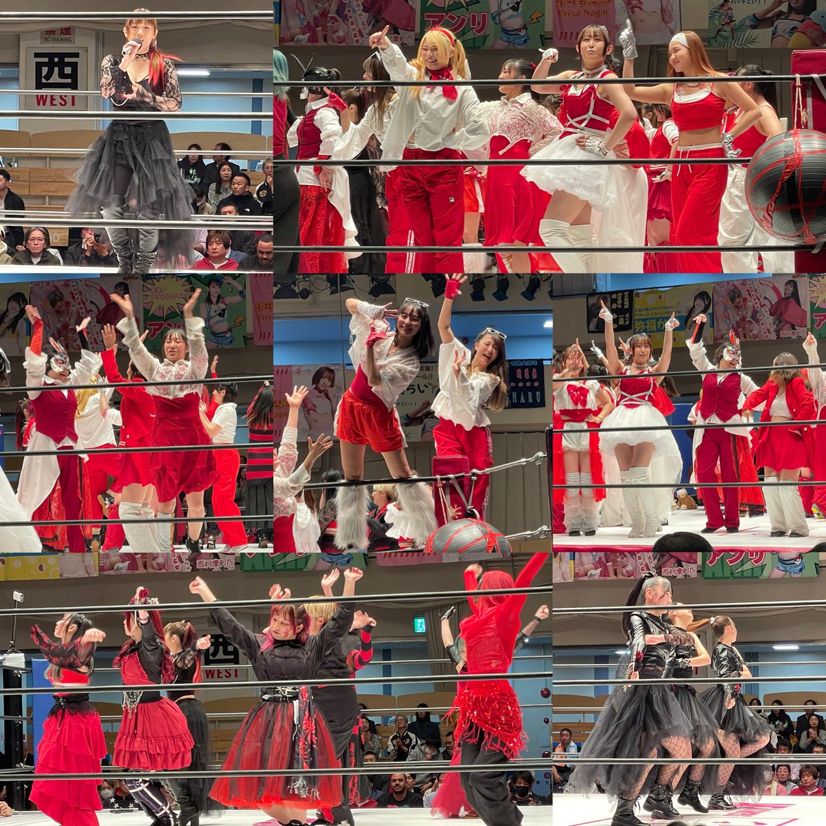 HEROCLUB2's tweet image. #アクトレスガールズ 
後楽園ホール公演❤️‍🔥❤️‍🔥❤️‍🔥

オープニングダンス💃💃💃

後楽園はコレがなきゃあ始まらない🤩

#新井みずか
#BE-STYLE-PROSCHOOL