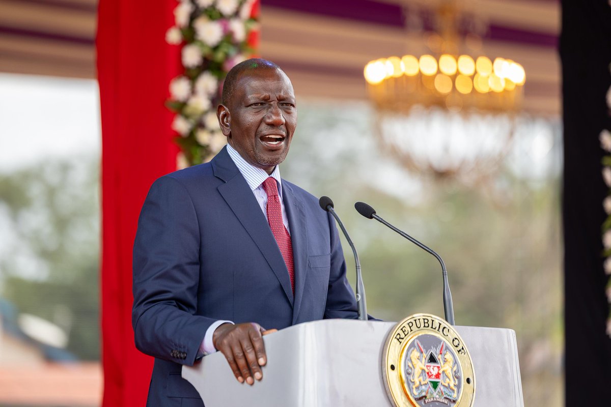William Samoei Ruto, PhD tweet media