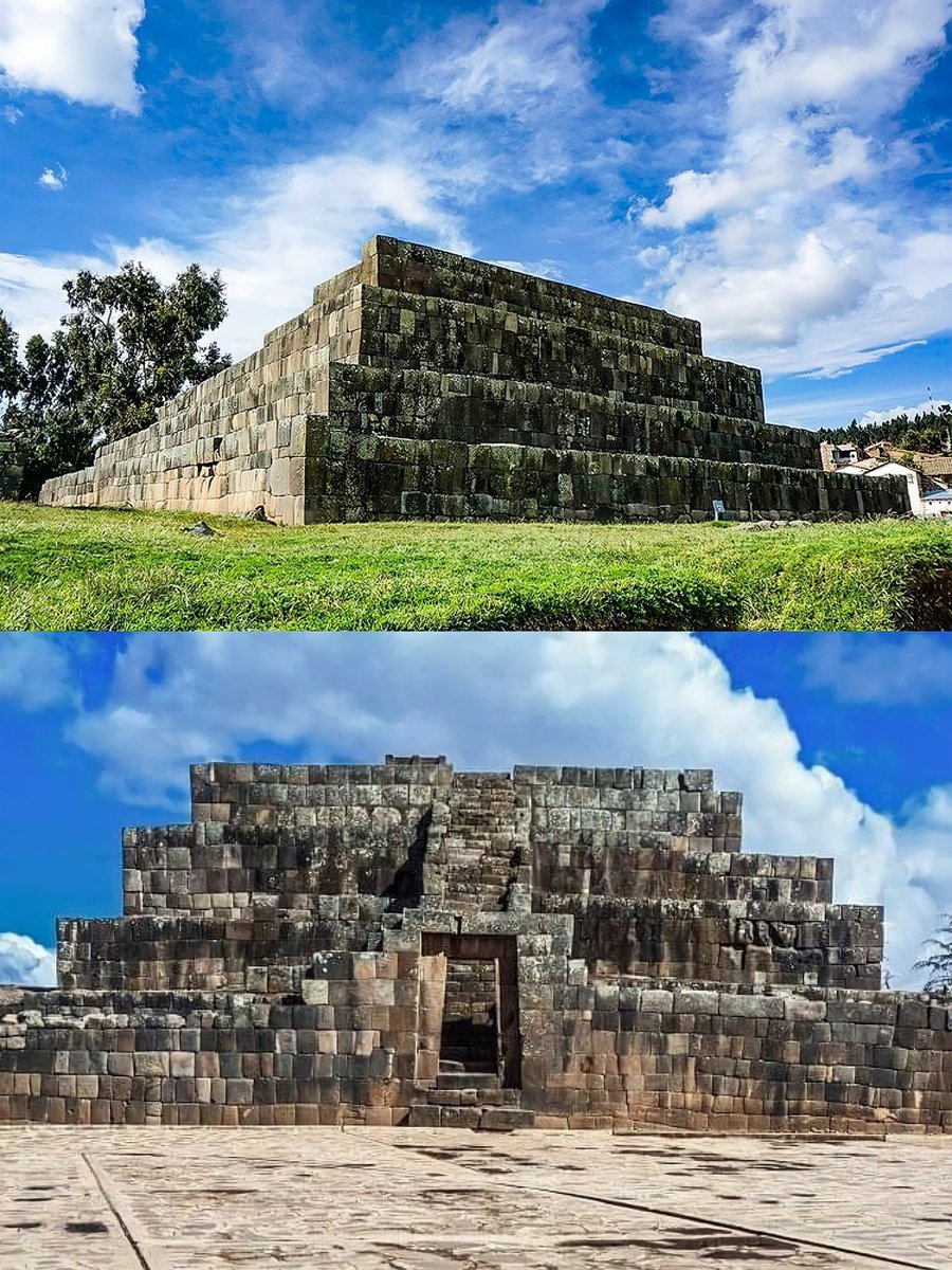 alb_giraldo's tweet photo. Probablemente, el #ushnu más impresionante que ha llegado hasta nuestros días —y que nos permite hacernos una idea del que existió en la plaza principal del #Cusco, #Haucaypata— es el del yacimiento arqueológico de #Vilcashuamán, en #Ayacucho.
Vilcashuamán (del quechua 𝙒𝙞𝙡𝙡𝙠𝙖 𝙒𝙖𝙢𝙖𝙣, «Halcón Sagrado») fue un importante centro ceremonial y administrativo del #Tahuantinsuyo. Los cronistas e historiadores lo describen frecuentemente como una de las ciudades más relevantes y sagradas del Imperio #Inca, a menudo considerada la segunda en importancia después del Cusco.
En el corazón del yacimiento se alza la imponente pirámide trunca escalonada de cinco plataformas, con un monumental portal de doble jamba y amplias escalinatas de acceso. Se trata del ushnu construido en el siglo XV, durante los reinados de Túpac Yupanqui y Huayna Cápac. Según las crónicas, la ciudad —fundada por orden del Inca Pachacútec tras la conquista de los chancas y pocras— fue diseñada con la forma de un halcón, ocupando el ushnu el lugar de la cabeza.
En su cima destaca el famoso «Asiento del Inca», un bloque monolítico con dos asientos esculpidos que, según el cronista Cieza de León, estaban recubiertos de láminas de oro y decorados con piedras preciosas. Desde allí, el Inca y la Coya presidían las ceremonias y rituales más importantes del imperio cuando se encontraban en la región.
El excelente estado de conservación de este conjunto lo convierte en uno de los ejemplos más valiosos y evocadores de la arquitectura incaica.
📸 Ushnu o pirámide de Vilcashuamán.
📸 Tiana o «Asiento del Inca» ubicado en su cima.