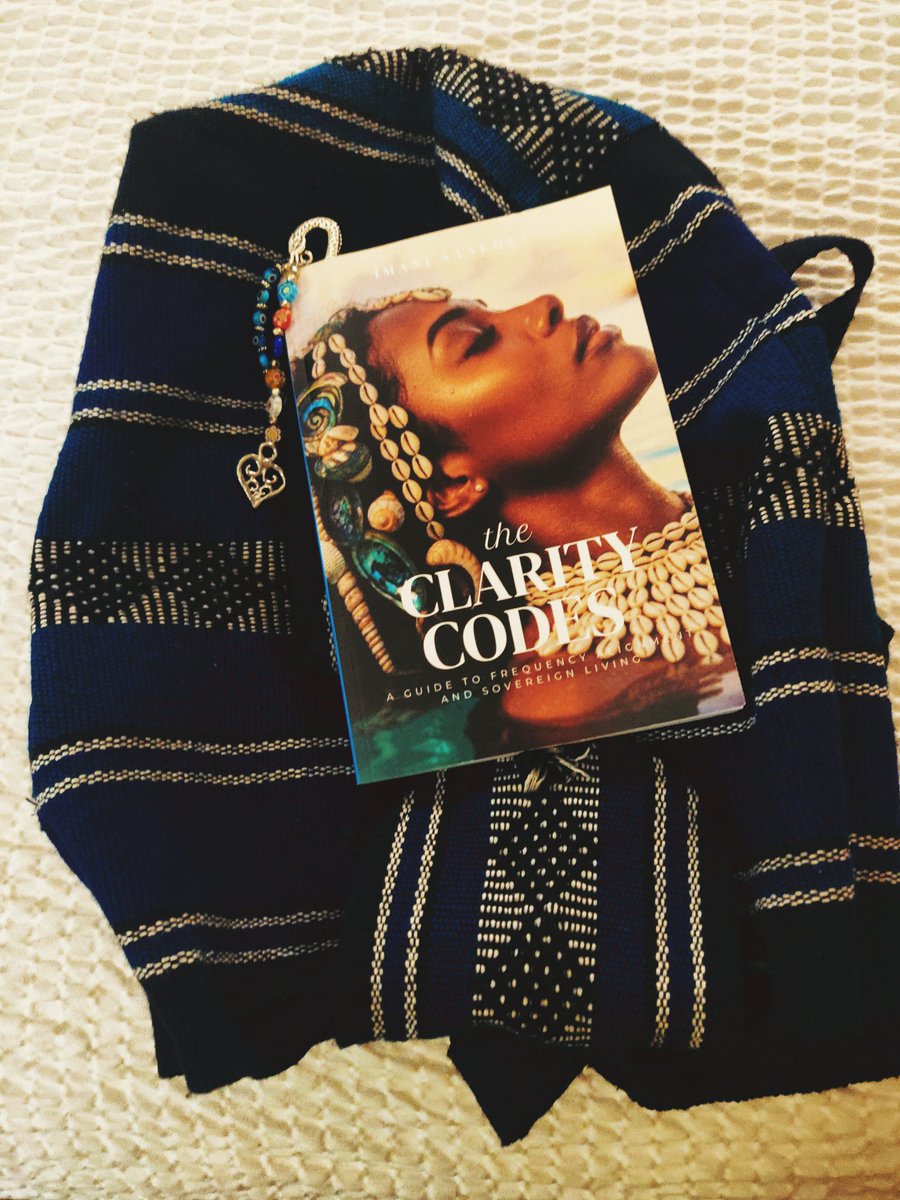 ImaniSankofa's tweet image. Today, I am grateful for my clarity. Clarity opens the path that was always available to you. **NEW from @ImaniSankofa** Check out The Clarity Codes: A Guide To Frequency Alignment and Sovereign Living sold on Amazon at amzn.to/3QenwMv

#clarity #sovereignty #alignment