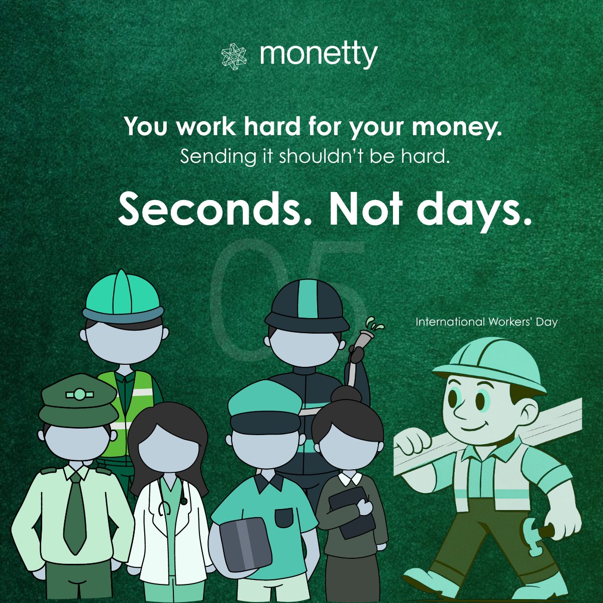 MonettyOfficial's tweet photo. You work hard for your money.

Sending it shouldn't be.

Seconds. Not days.

#monetty #fintech #payments #sendmoney #crossborder https://t.co/pkA2VWoZEt