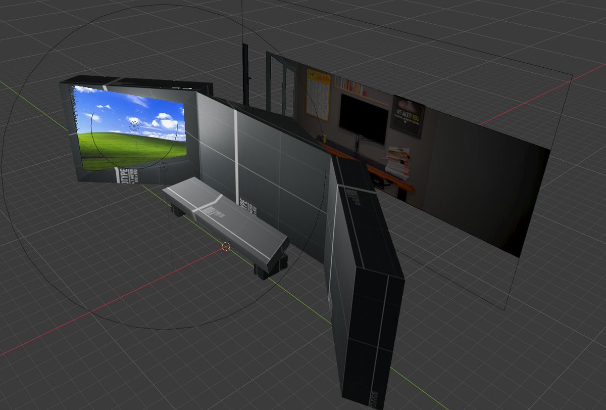 Magexy07's tweet photo. Finally finished the visual style of the practice level

I didn’t open Blender for almost two months
i had to relearn the controls again in it
you can tell by how the rooms look
lollll
#fnib #indiedev #gamedev #lowpoly #Liminalspaces #horrorgame #IndieHorror https://t.co/jxlTvnkUg0